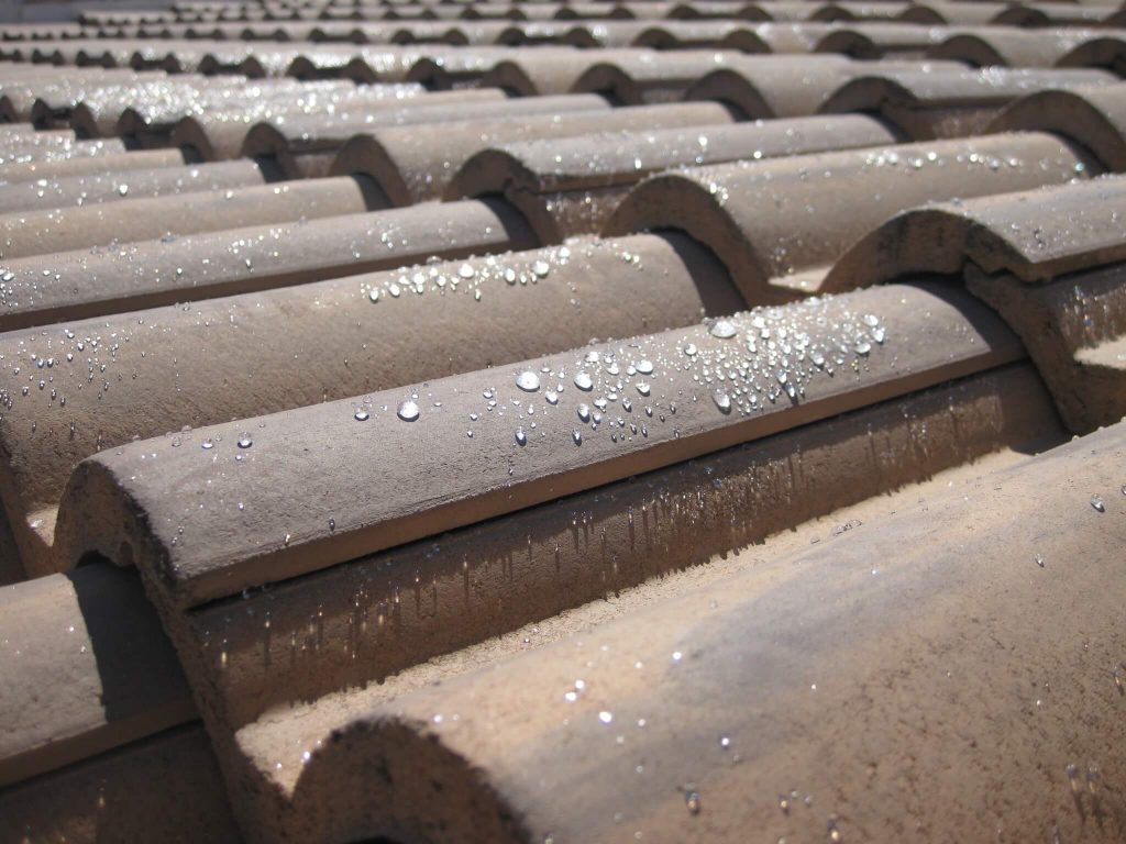 waterrepellent roof